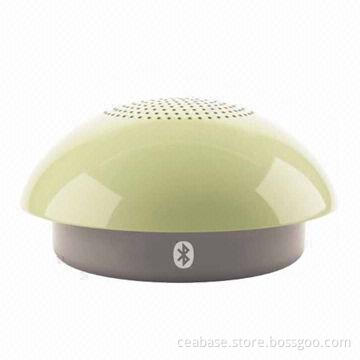 Mini Bluetooth Speakers, Mushroom Shape, Built-in 400mA/3.7V Rechargeable Battery